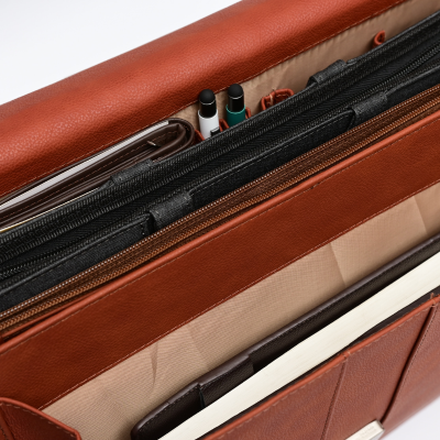 Premium Full-Grain Leather Organiser