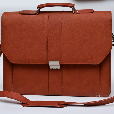 Premium Full-Grain Leather Organiser