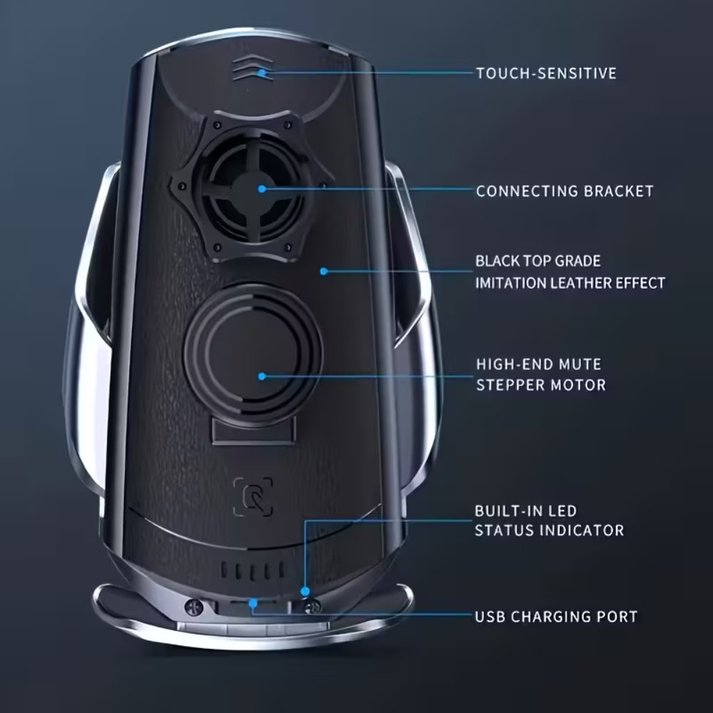 Smart Sensor Car Fast Wireless Charger.