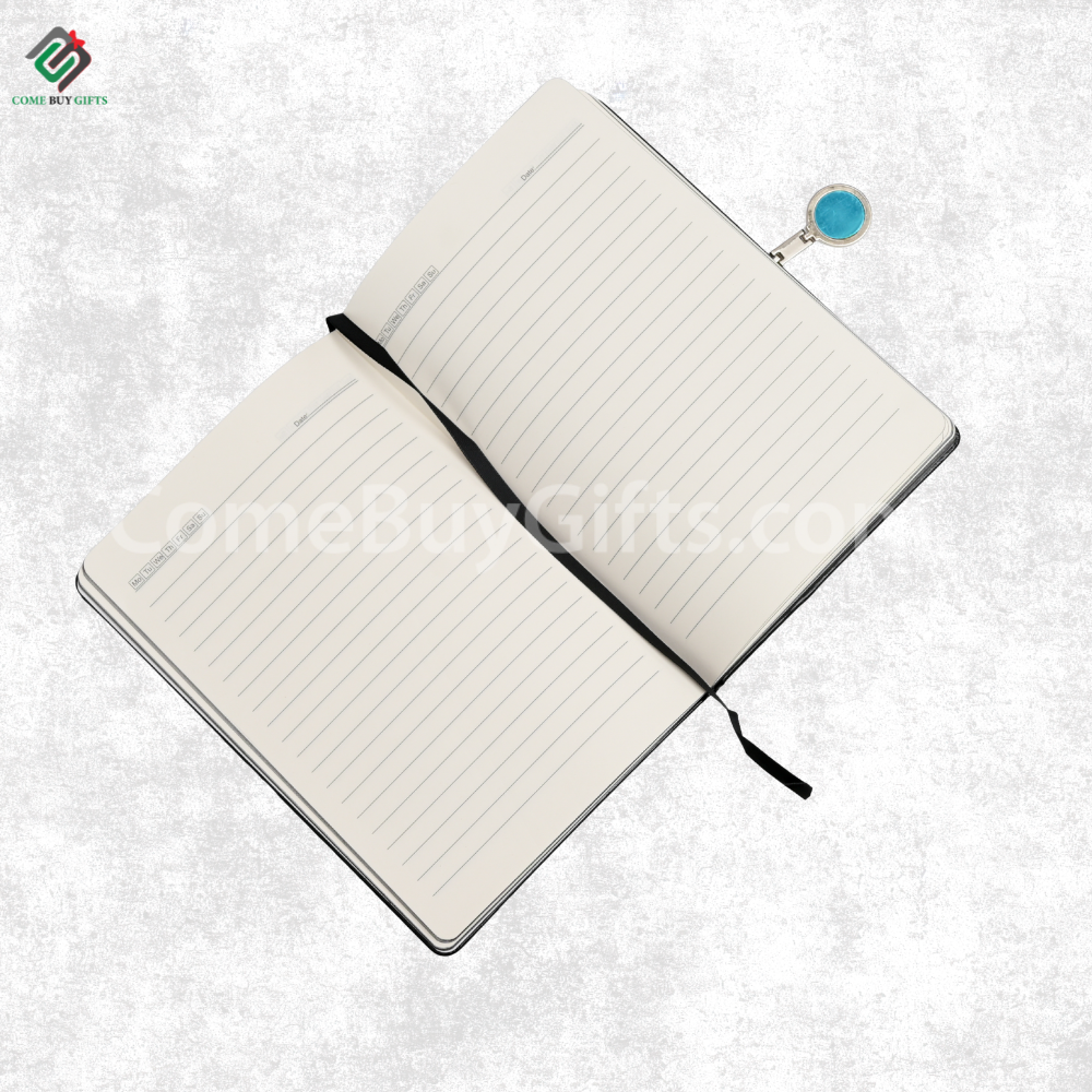 Personalised PU Leather Journal With Custom Name.
