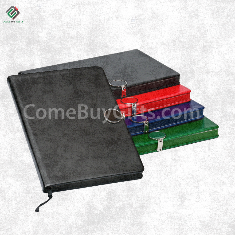 Personalised PU Leather Journal With Custom Name.