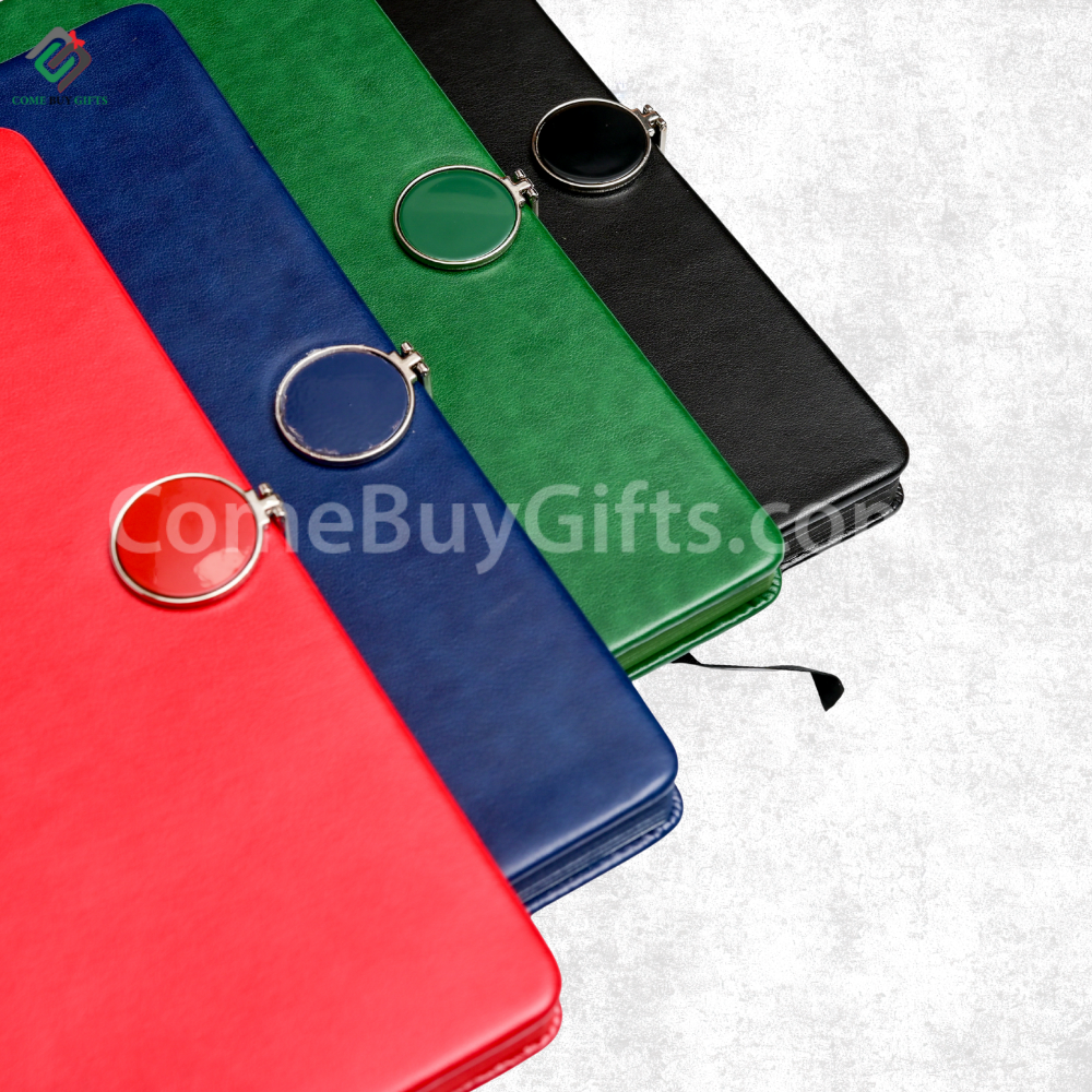 Personalised PU Leather Journal With Custom Name.