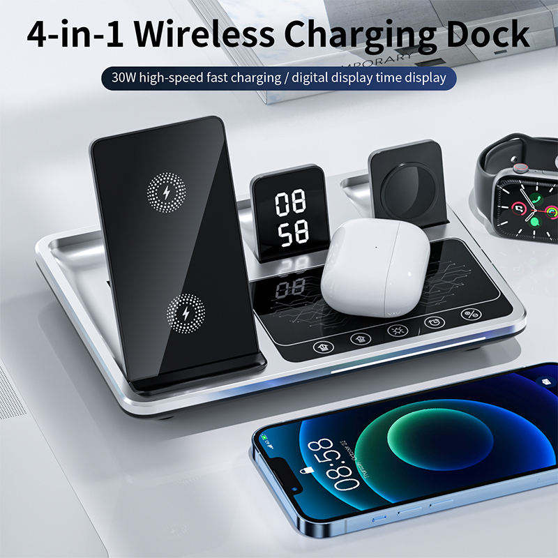 3 in One 15W Fast Wireless Charging.