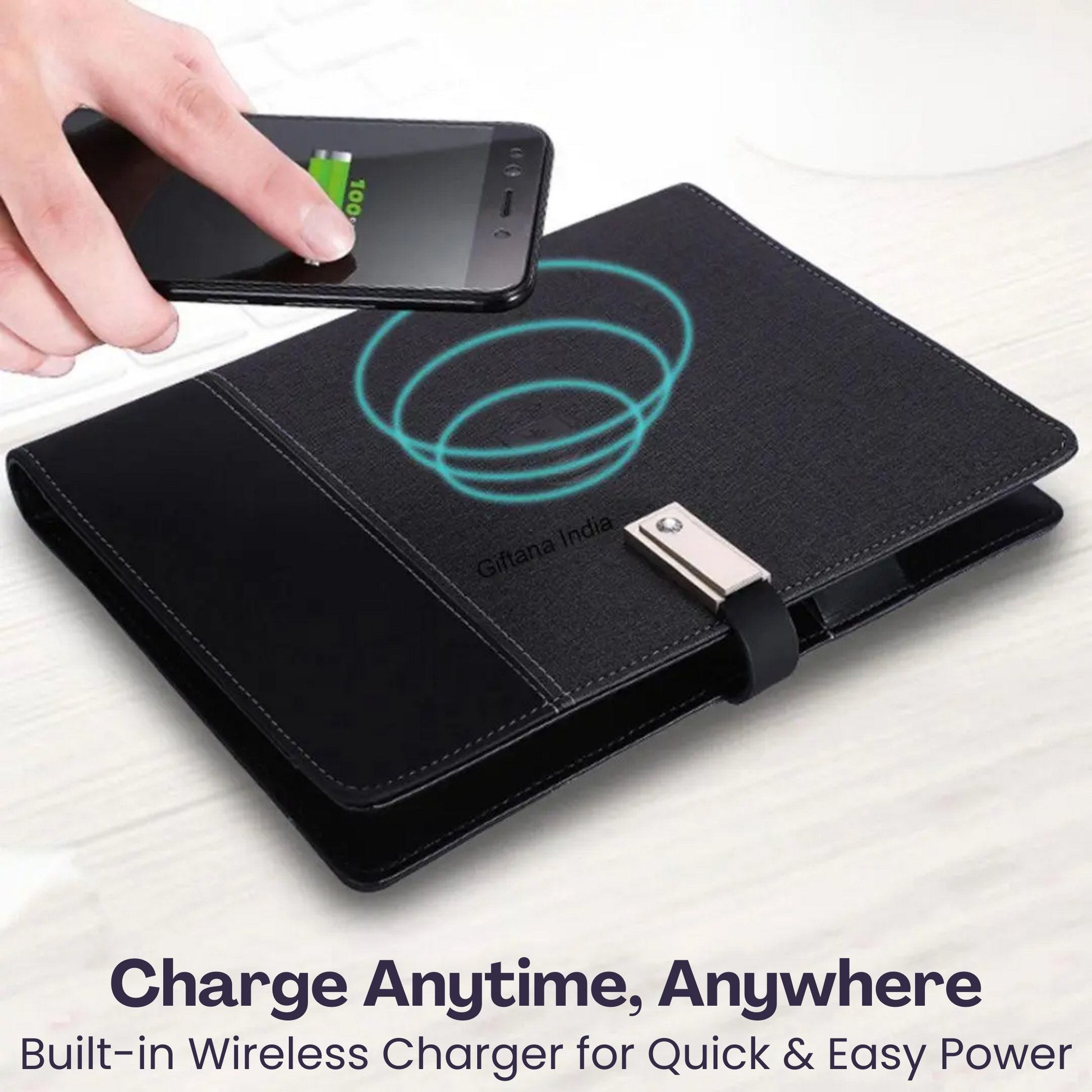 Digital Diary With Fast Wireless Charger