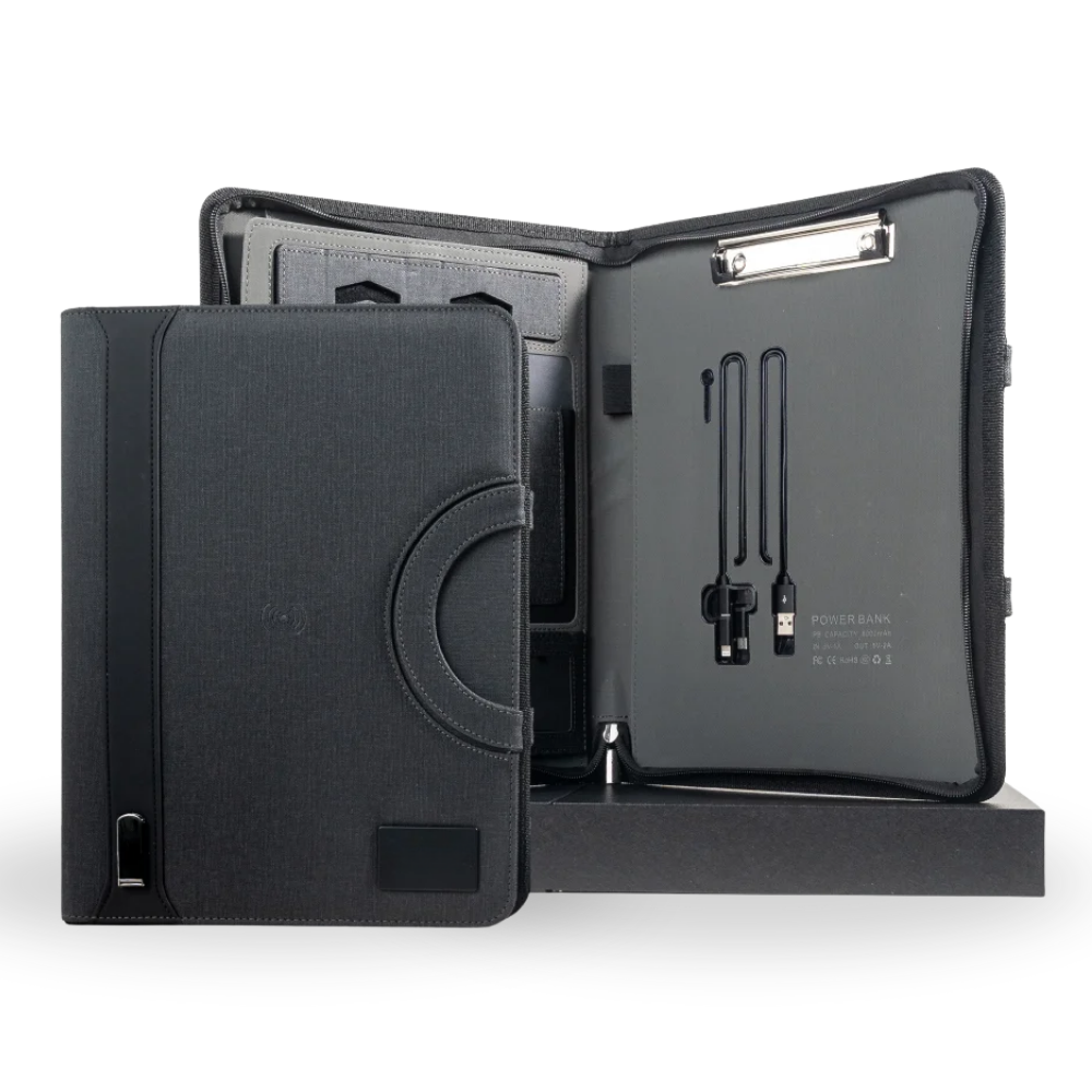 Custom Luxury Business Folder PU Leather