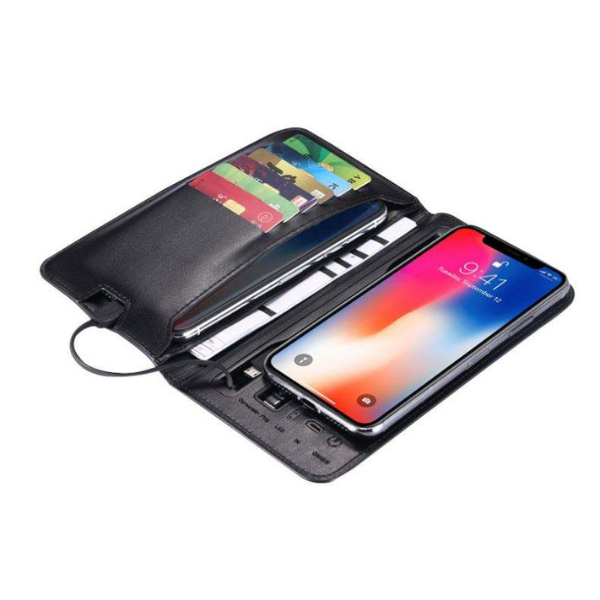 Portable Power Wallet & Phone Charger.